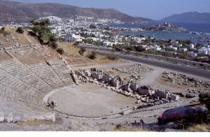 エーゲ海岸のトルコの古代ギリシャ都市